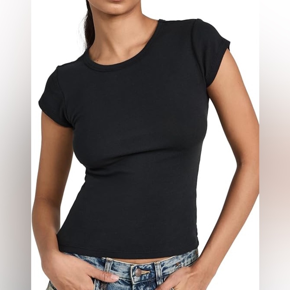 BRANDY MELVILLE Classic Black Women's Top OSFM